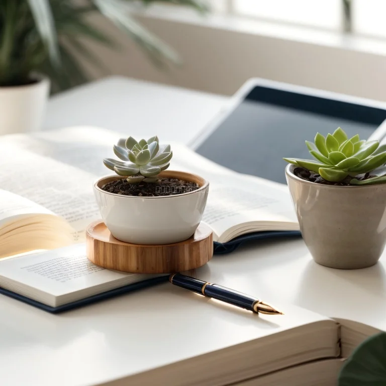 Illustration of a reader exploring concise summaries